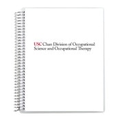 USC Trojans Chan Division of Occupational Science and Occupational Therapy Spiral Notebook